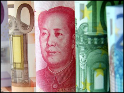 China's forex reserves drop in April 